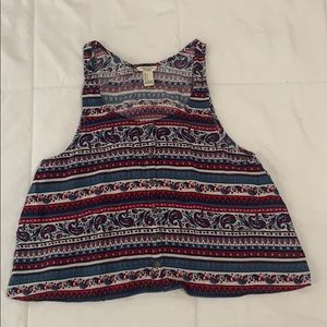 patterned tank